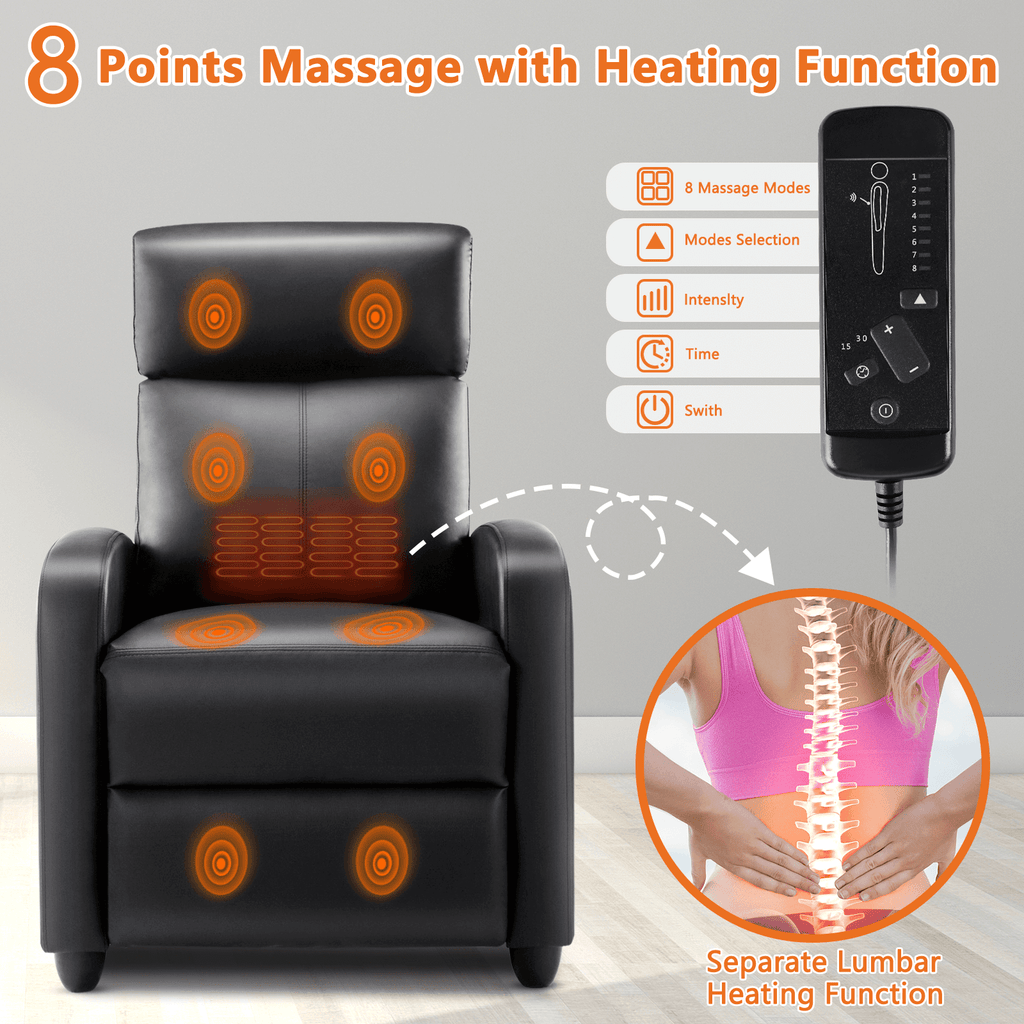 Manual Recliner Massage for Living Room