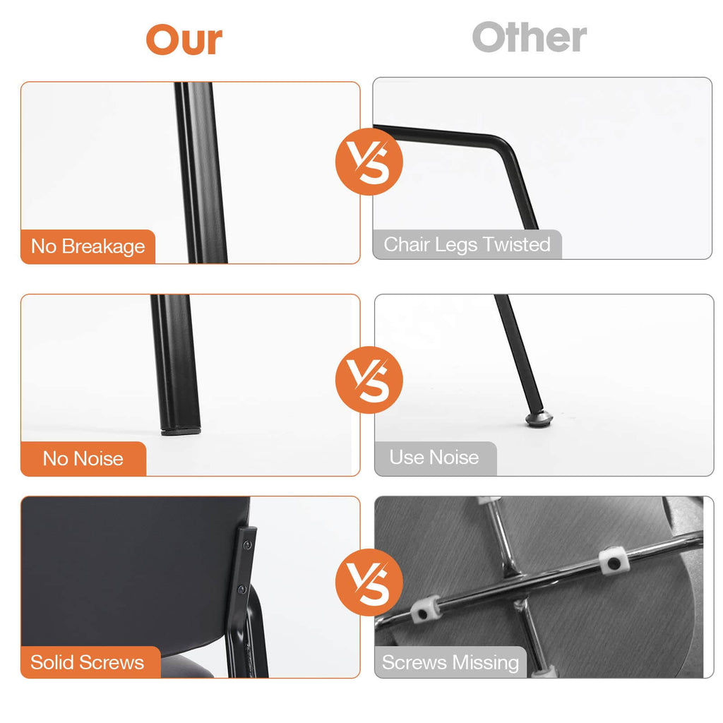 Parlour Chair Leather for Office Reception