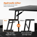 Coffee Table Liftable with Storage for Living Room