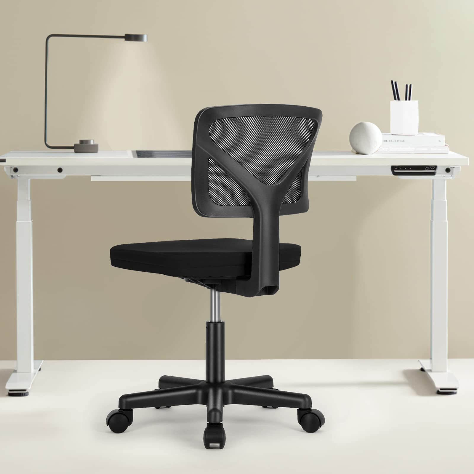 Desk Chair with Lumbar Support for Office