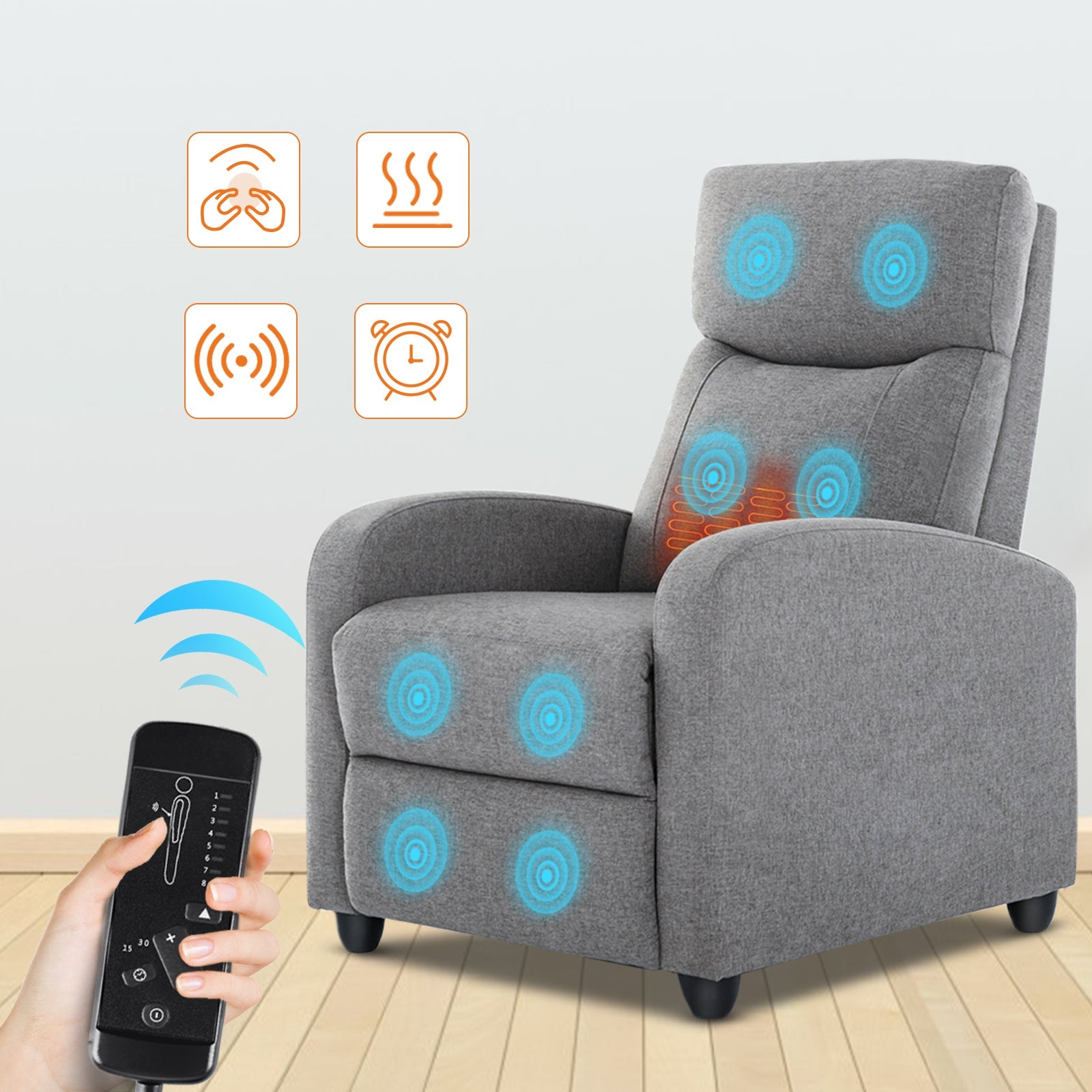Manual Recliner Massage for Living Room