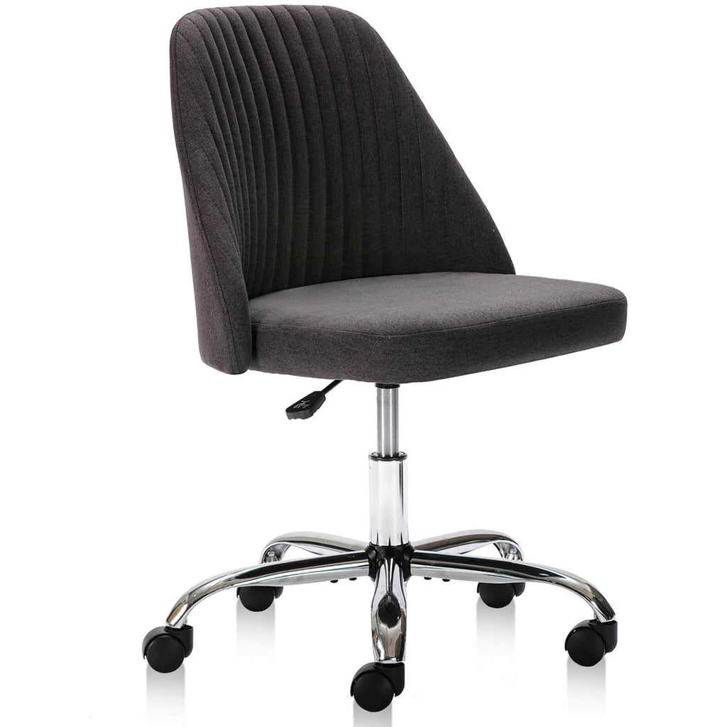Office Chair Armless with Rollers for Office