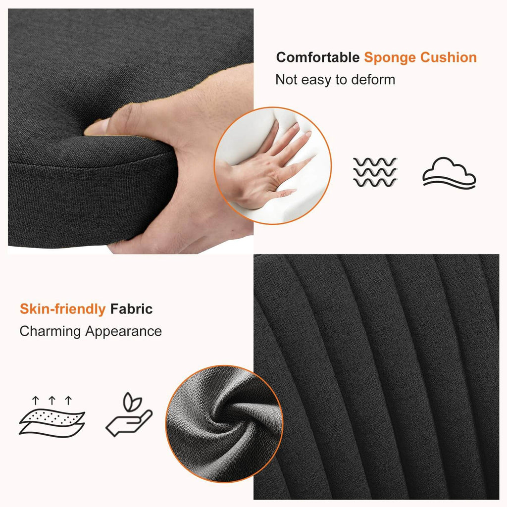 Office Chair Armless with Rollers for Office