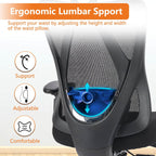 Office Chair Tilts 135° for Home and Office