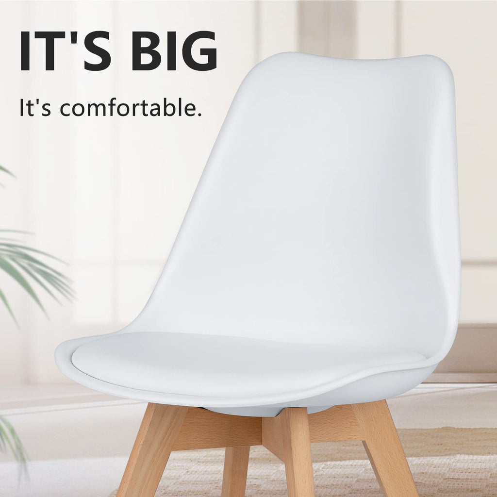 Dining Chair PU Leather Upholstered for Dining Room