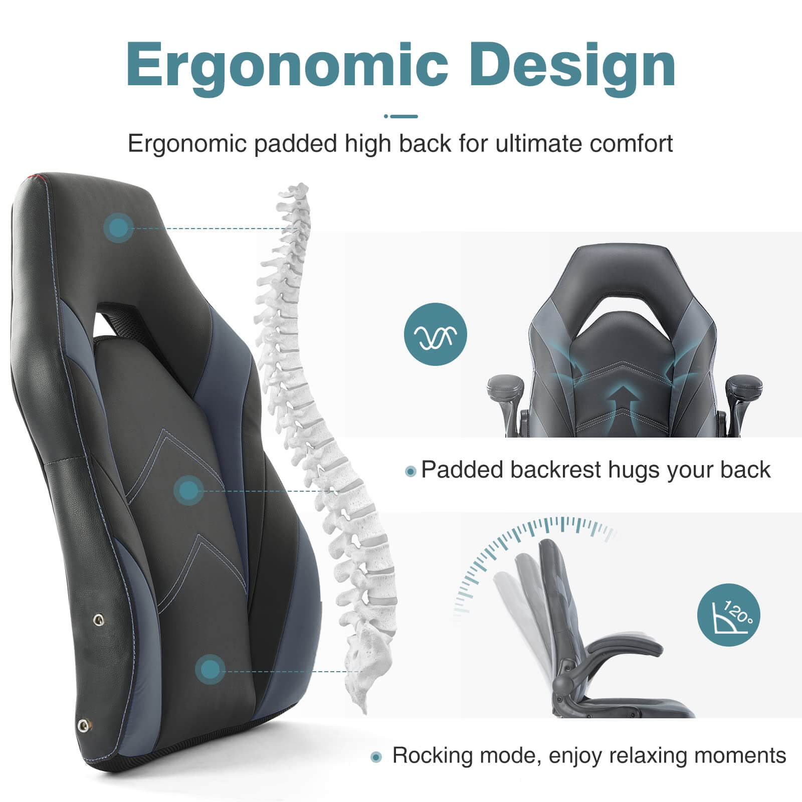 Gaming Chair Ergonomic for Bedroom