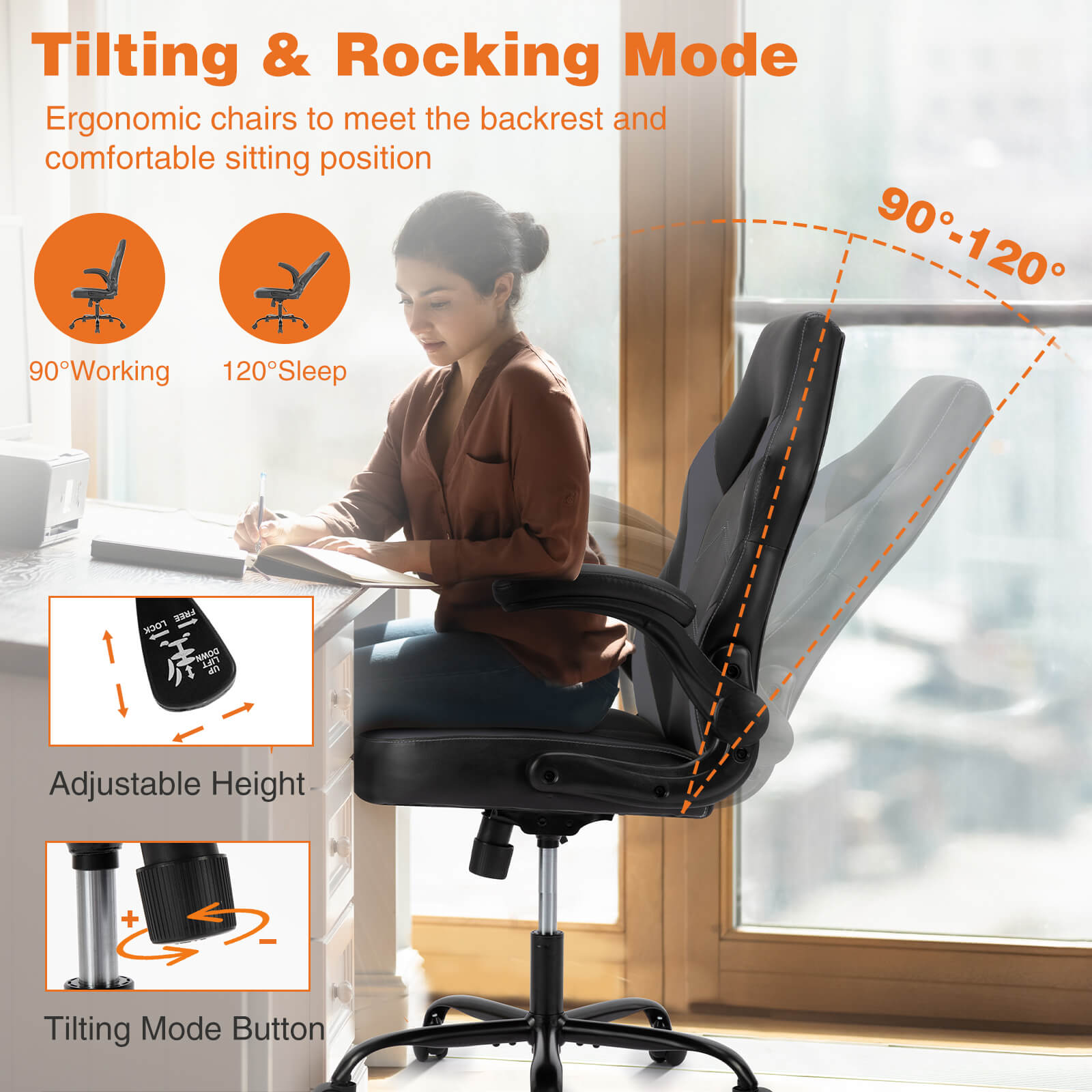 Gaming Chair Ergonomic for Bedroom