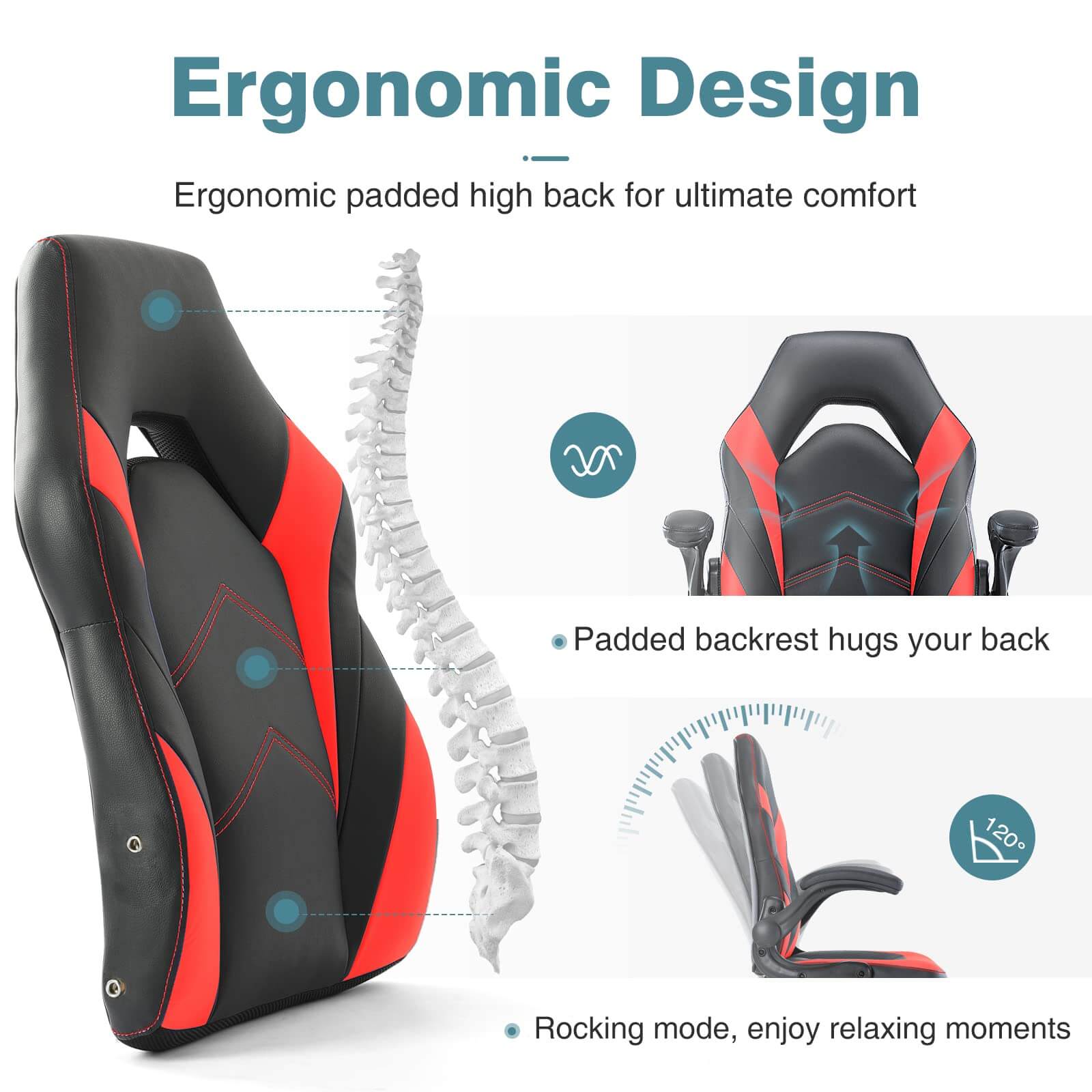 Gaming Chair Ergonomic for Bedroom