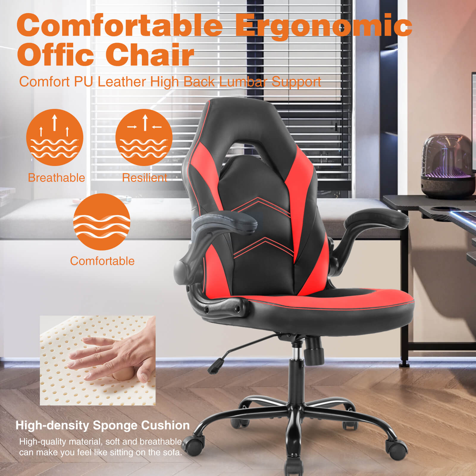 Gaming Chair Ergonomic for Bedroom