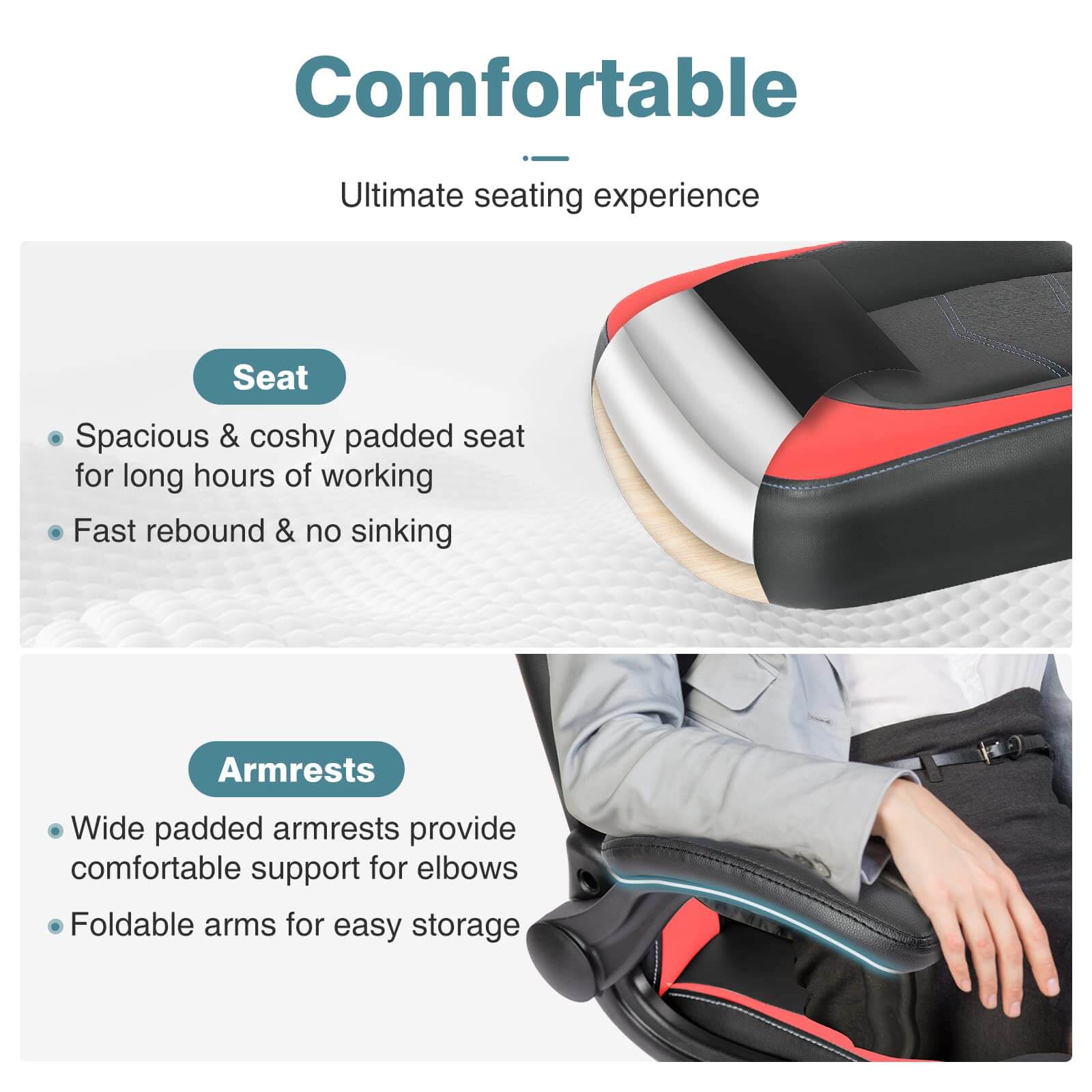 Gaming Chair Ergonomic for Bedroom