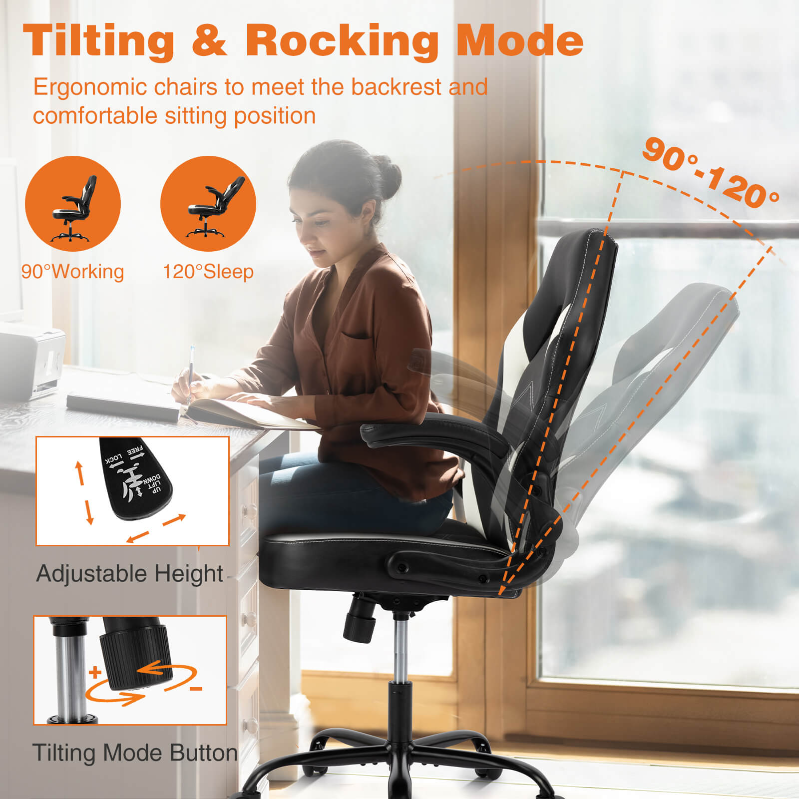 Gaming Chair Ergonomic for Bedroom
