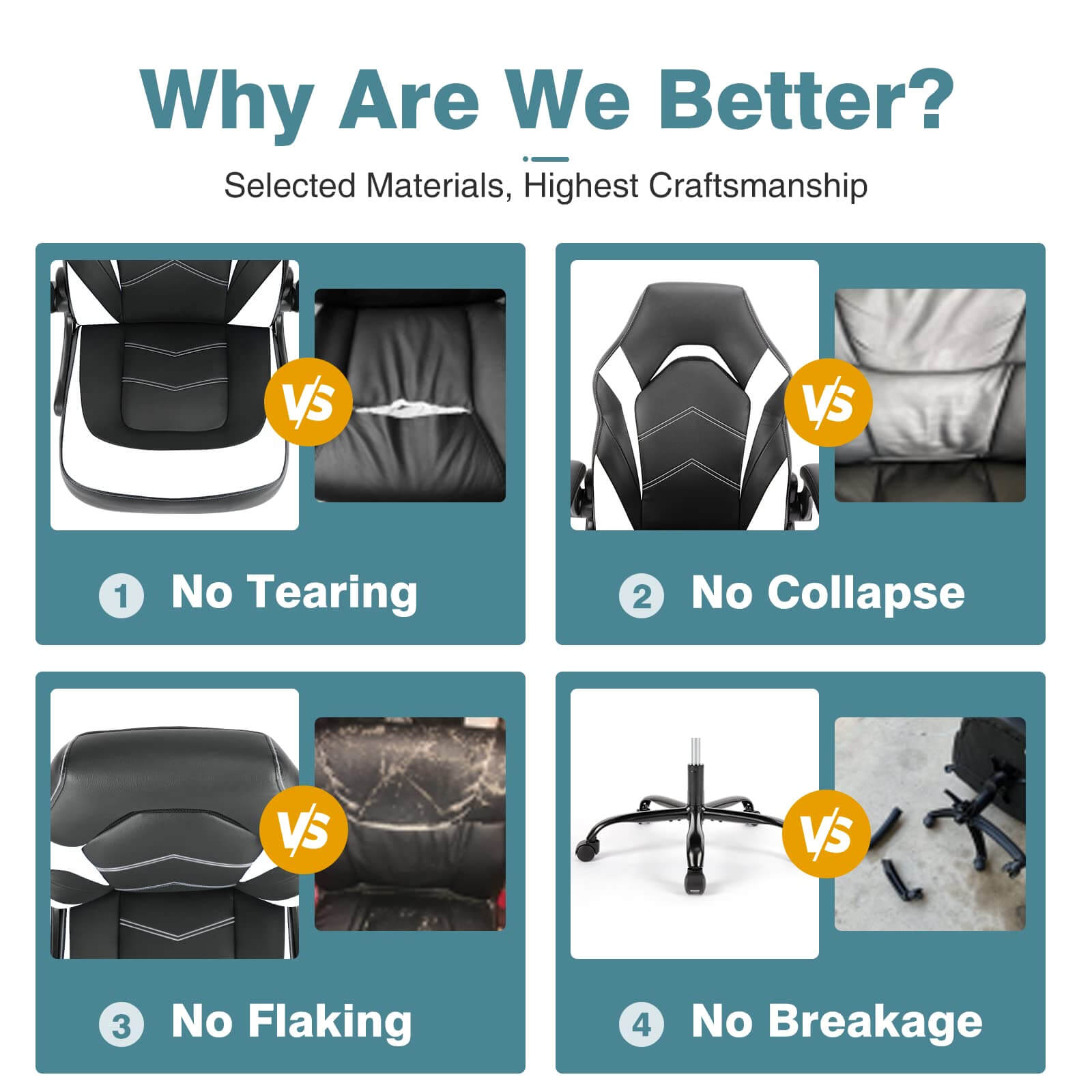 Gaming Chair Ergonomic for Bedroom