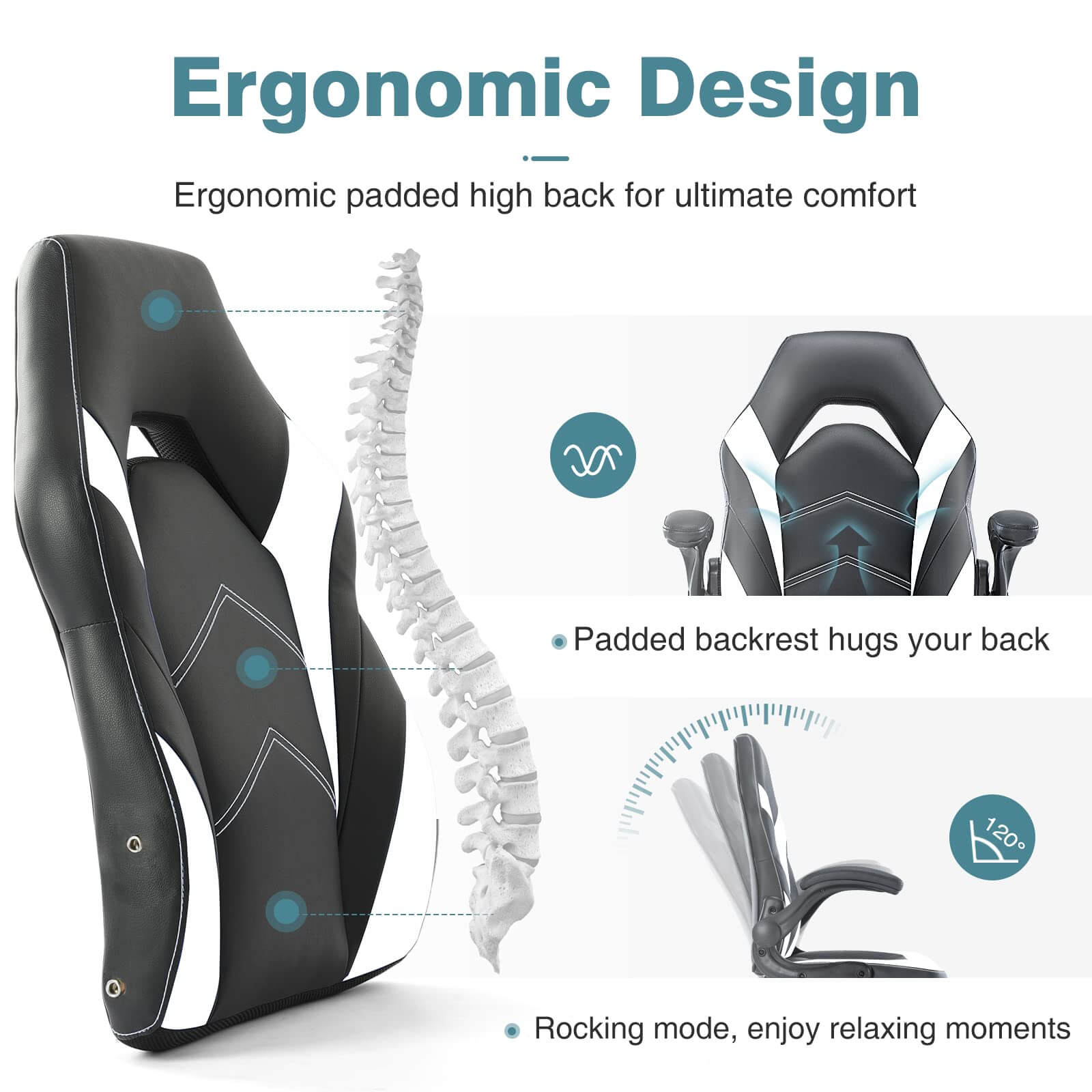Gaming Chair Ergonomic for Bedroom