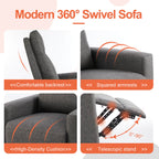 Sofa Recliner Swivelling For Living Room Bedroom