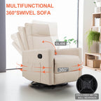 Sofa Recliner Swivelling For Living Room Bedroom