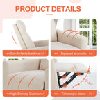 Sofa Recliner Swivelling For Living Room Bedroom