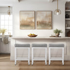 Saddle Bar Stool Soft Cushion for Dining Room