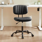 Computer Chair without Armrests Swivel for Study Room
