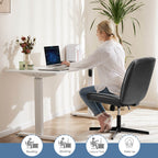 Ergonomic Swivel Office Chair with Lumbar Support