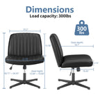 Ergonomic Swivel Office Chair with Lumbar Support