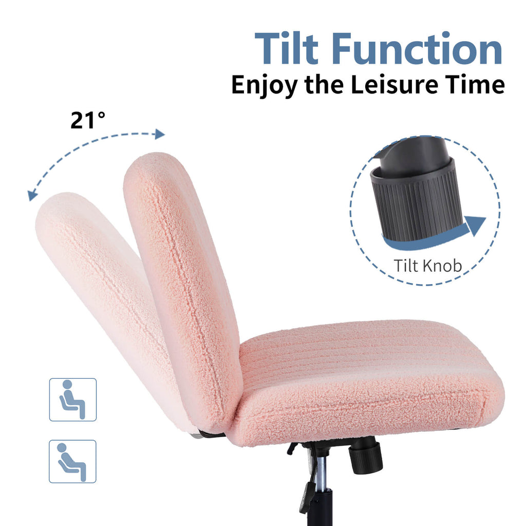 Ergonomic Swivel Office Chair with Lumbar Support