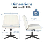 Ergonomic Swivel Office Chair with Lumbar Support