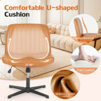 Ergonomic Swivel Office Chair with Lumbar Support