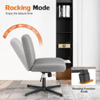 Ergonomic Swivel Office Chair with Lumbar Support