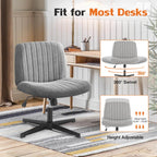 Ergonomic Swivel Office Chair with Lumbar Support