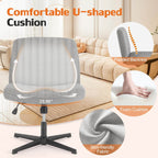 Ergonomic Swivel Office Chair with Lumbar Support