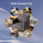 Adjustable Backrest Accent Chair for Living Room, Bedroom, Office